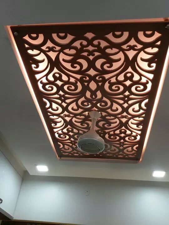 ترکیب کناف و چوب مشبک19